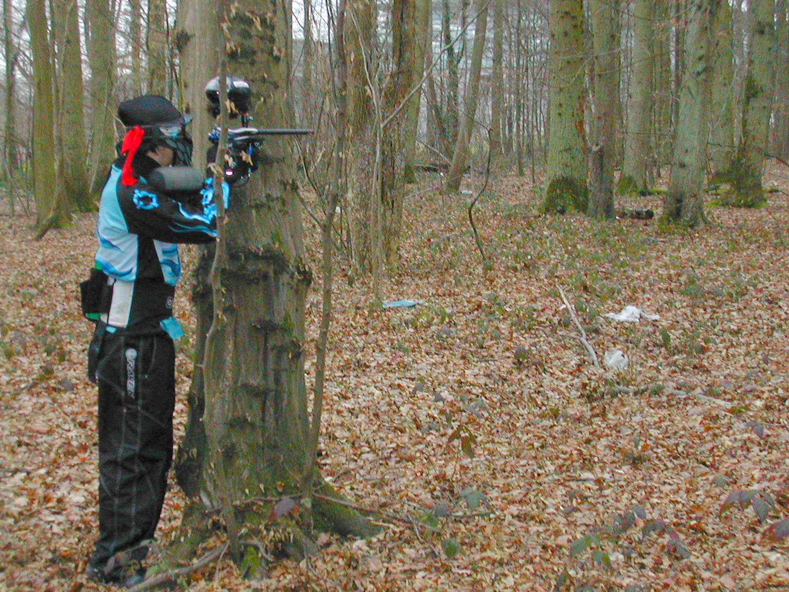 Paintball du 28 Janvier 2007, en Forêt