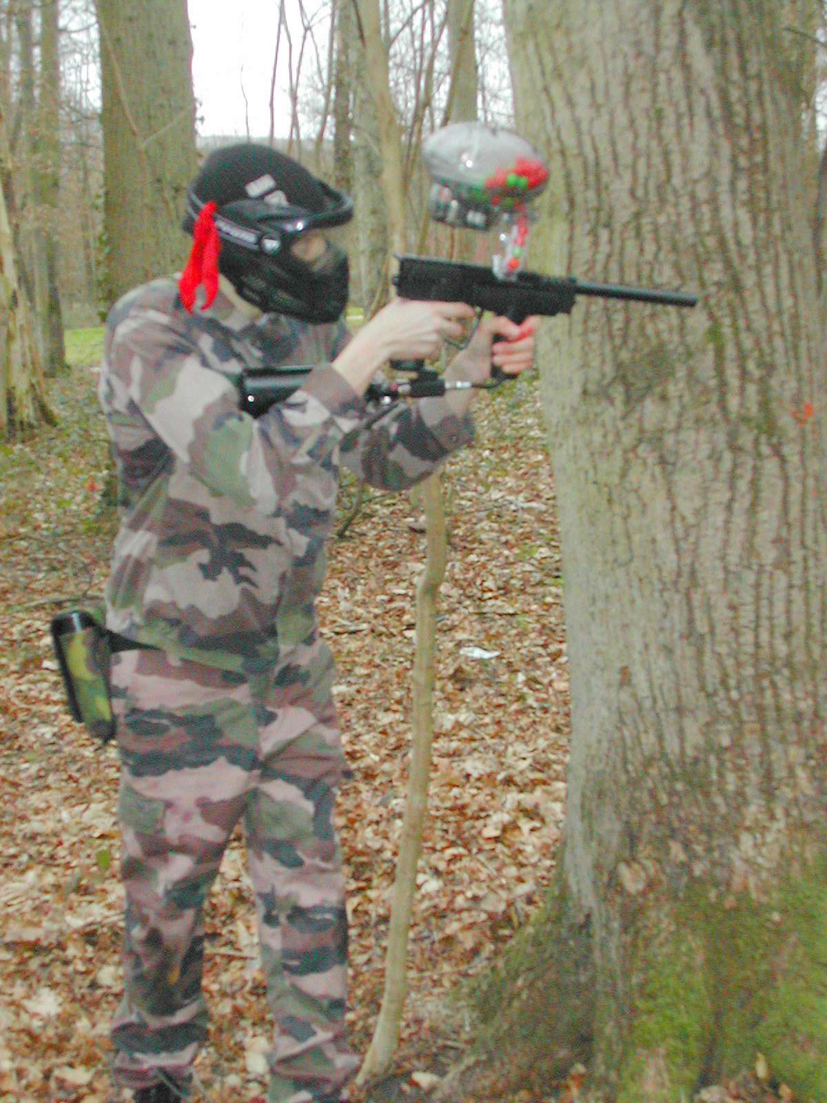 Paintball du 28 Janvier 2007, en Foret